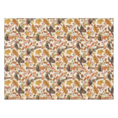 Nappe Feuilles d'automne, baies, champignons et fleurs (Devant (Horizontal))