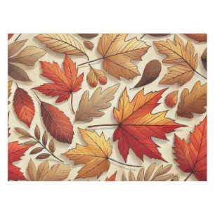 Nappe feuilles d'automne classiques