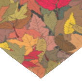 Nappe Feuilles d'automne colorées (Angle)