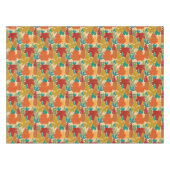 Nappe Feuilles d'automne colorées (Devant (Horizontal))