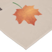Nappe Feuilles d'automne de l'érable et prière (Angle)