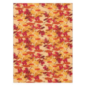 Nappe Feuilles d'automne en rouge orange jaune Brown (Devant)