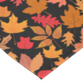 Nappe Feuilles d'automne motif 02 Black BG (Angle)