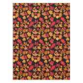Nappe Feuilles d'automne motif 02 Black BG (Devant)
