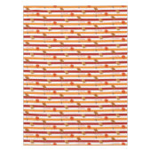 Nappe Feuilles d'automne sont rayées Personnalisées (Devant)