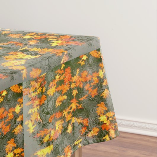 Nappe feuilles d'automne sur l'eau (In Situ)