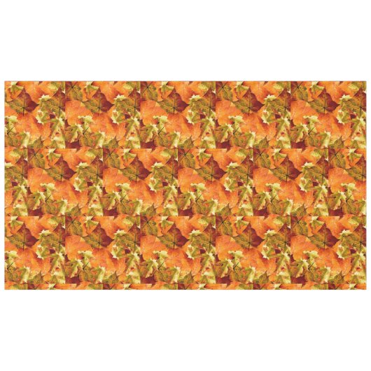 Nappe Feuilles d'automne tombées (Devant (Horizontal))