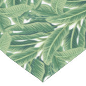 Nappe Feuilles de bananes tropicales vertes (Angle)