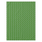 Nappe Feuilles de Jade Tropical sur fond Vert (Devant)