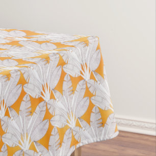 Nappe Feuilles de la forêt tropicale d'Orange