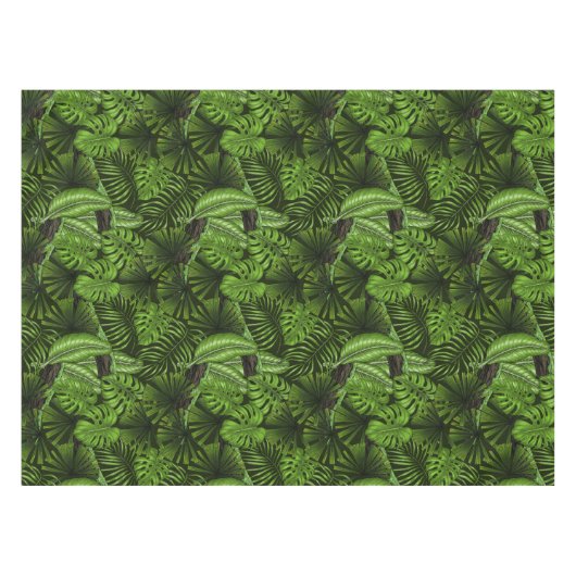 Nappe Feuilles de la jungle (Devant (Horizontal))