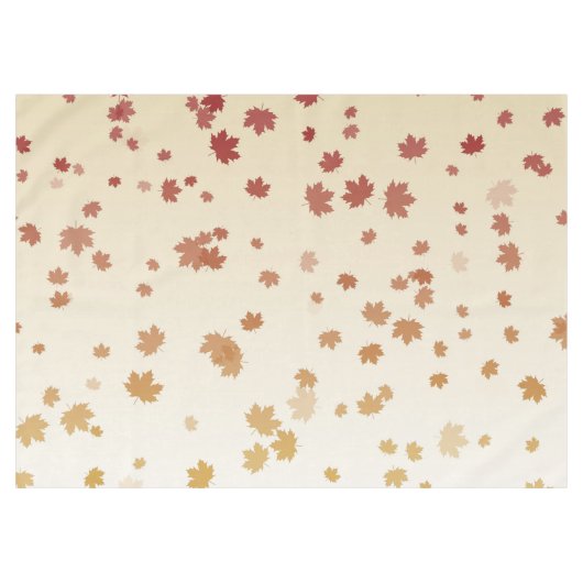 Nappe Feuilles de l'érable de Thanksgiving (Devant (Horizontal))