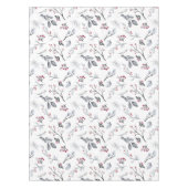 Nappe Feuilles de Noël et baies élégants (Devant)