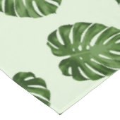 Nappe Feuilles de palmiers, Feuilles verts, Motif tropic (Angle)