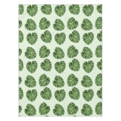 Nappe Feuilles de palmiers, Feuilles verts, Motif tropic (Devant)
