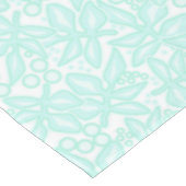 Nappe Feuilles en dentelle vert clair fleurie sans parfu (Angle)