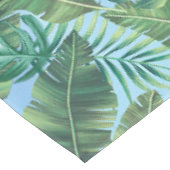 Nappe Feuilles plantes verts tropicaux (Angle)