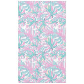 Nappe Feuilles Tropical Pink Palm (Devant)