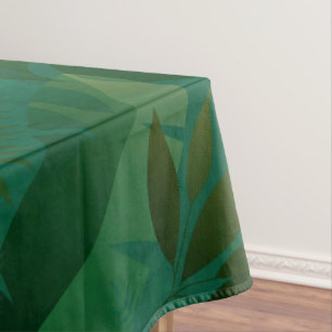Nappe Feuilles tropicales mystiques exotiques de la jung