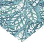 Nappe Feuilles tropicaux Turquoises bleus (Angle)