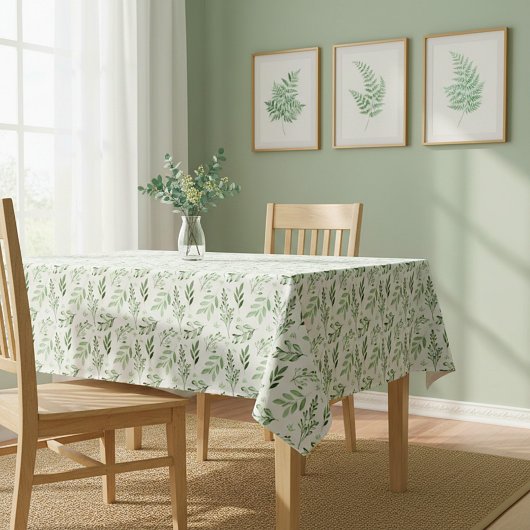Nappe Feuilles vertes