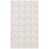 Nappe Feuilles Vertes Rose Tropical (Devant)