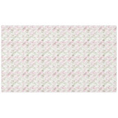 Nappe Feuilles Vertes Rose Tropical (Devant (Horizontal))