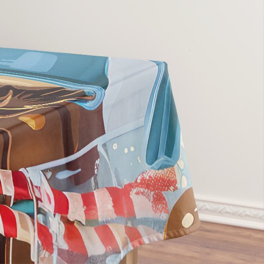 Nappe Field Spaniel Gîtes : Festive Noël (In Situ)