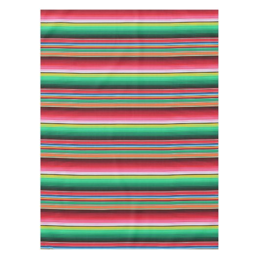 Nappe Fiesta couvrante mexicaine de Serape d'Espagnol (Devant)