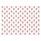 Nappe Filières de pastèque Motif Rose et blanc Été (Devant (Horizontal))