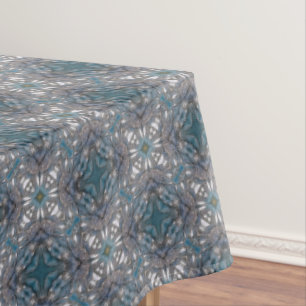 Nappe Filigue de diamants bleus Turquoises