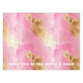 Nappe Fille Rose Chic Glam Or (Devant (Horizontal))