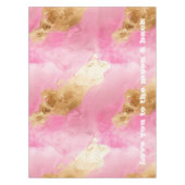 Nappe Fille Rose Chic Glam Or (Devant)
