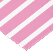 Nappe Fille rose et blanc (Angle)
