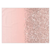 Nappe Fille Rose Gold Confetti Pink Gradient Ombre (Devant (Horizontal))