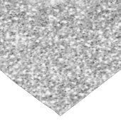 Nappe Fille Rose Gold Parties scintillant Argent Ombre D (Angle)