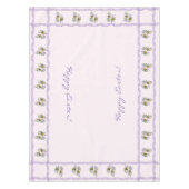 Nappe Finitions d'or et fleurs d'Apple (Devant)