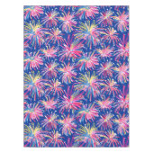 Nappe Fireworks Preppy Tablecloth 4 juillet (Devant)