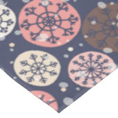 Nappe Flacons de neige bleu rose (Angle)