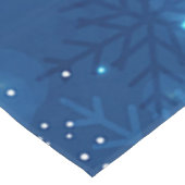 Nappe "Flacons de neige bleus" (Angle)