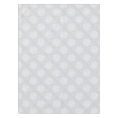 Nappe Flacons de neige gris blanc (Devant)