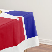 Nappe Flag of Dallas, Texas Tablecloth (In Situ)
