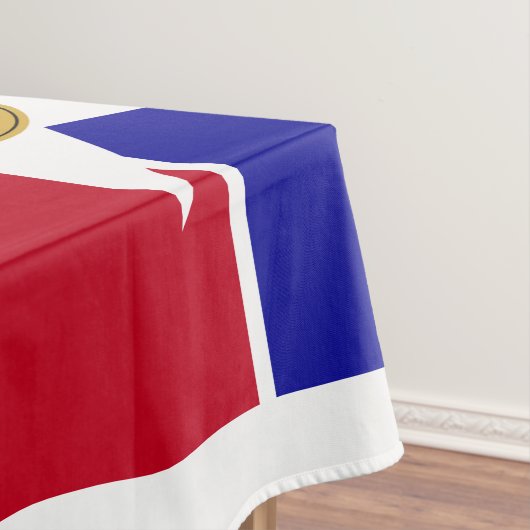 Nappe Flag of Dallas, Texas Tablecloth (In Situ)