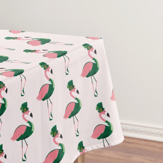 Nappe Flamant rose Animal rose Saint Patrick (In Situ)