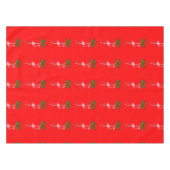 Nappe Flamant rose de Noël (Devant (Horizontal))