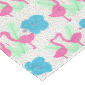 Nappe Flamant rose Fun Tropical Motif (Angle)