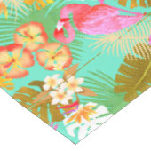 Nappe Flamant rose Garden Turquoise (Angle)