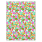 Nappe Flamant rose Garden Turquoise (Devant)