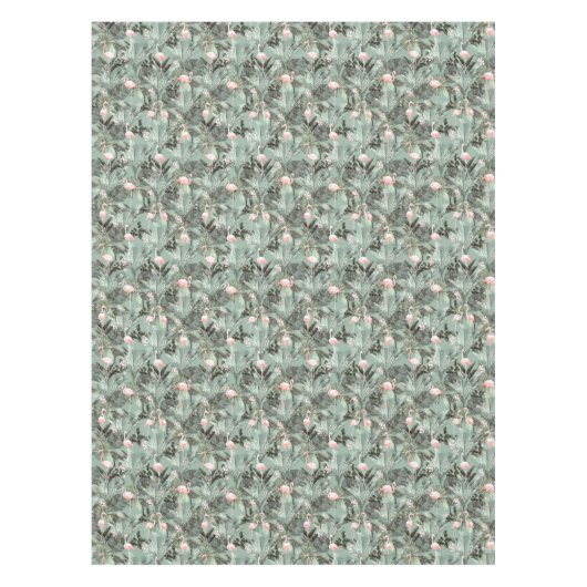 Nappe Flamant rose Orchidée Tropical Motif Sage ID868 (Devant)