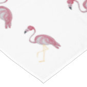 Nappe Flamant rose rose chaud Panier en treillis Table (Angle)